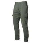 Pantalon cargo homme insfity - coupe droite - vert militaire - multi - poches