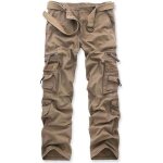 Pantalon cargo homme - insfity - dockers grand taille - multi - poche - kaki