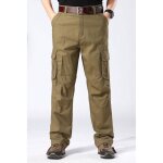 Pantalon cargo homme - insfity - relaxed fit - coton - multi poches - grande taille - jaune militaire ... Pantalon cargo homme - insfity - relaxed fit - coton - multi poches - grande taille - jaune militaire ...