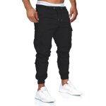 Pantalon cargo homme - minetom - casual sport jogging slim fit militaire montagne - vert - grande taille ...