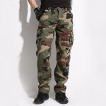 Pantalon cargo hommes mode respirant d�contracte pantalon de camouflage mode v�tement multi - poches ...
