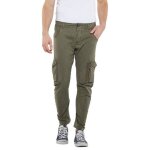 Pantalon cargo skinny alban kaki - ltc - 27 - vert - homme