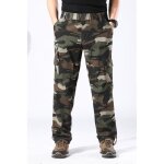 Pantalon cargo style militaire homme - insfity - vert camouflage - 100% coton - coupe cargo Pantalon cargo style militaire homme - insfity - vert camouflage - 100% coton - coupe cargo