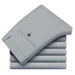 Pantalon chino homme coupe droite business couleur unie pantalon léger infroissable taille haute - gris ... Pantalon chino homme coupe droite business couleur unie pantalon léger infroissable taille haute - gris ...