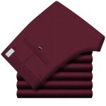 Pantalon chino homme coupe droite business taille haute - insfity - bordeaux - rouge - homme Pantalon chino homme coupe droite business taille haute - insfity - bordeaux - rouge - homme