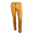 Pantalon chino coton stretch revers fermeture bouton tenali homme blaggio