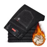 Pantalon chino en velours ctel double polaire classique homme - insfity - coupe droite - gris fonce ...