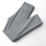 Pantalon costume homme léger coupe droite sans pince pantalon habillé ete stretch couleur unie confortable ... Pantalon costume homme léger coupe droite sans pince pantalon habillé ete stretch couleur unie confortable ...