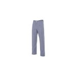 Pantalon de cuisine  carreaux 3 poches 65% polyester 35% coton 120 gr / m2 - bleu marine - 351 - velilla ...
