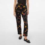 Pantalon � fleurs droit avec cordon de serrage femme vero moda