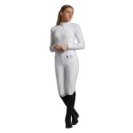Pantalon quitation de concours full grip femme premier equine milliania - white - 40