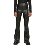 Pantalon vas - urban classics - noir - cuir synthtique - taille haute - femme