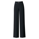Pantalon femme Été coupe droite stretch taille haute ample léger respirant décontractée - noir - insfity ... Pantalon femme Été coupe droite stretch taille haute ample léger respirant décontractée - noir - insfity ...
