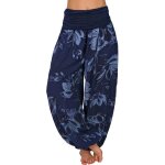 Pantalon femme te floral imprimer lastique taille pantalon large taille haute rtro fluide dcontracte ...