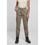 Pantalon femme urban classics taille haute cargo - marron - 32 Pantalon femme urban classics taille haute cargo - marron - 32