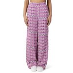 Pantalon femme violet viscose - only - gr78102 - impression - �t�