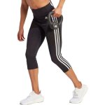 Pantalon de fitness adidas w 3stripes 34 pour femme - noir respirant