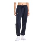 Pantalon de fitness - under armour - essential fleece joggers - bleu marine - confortable - coupe ajust�e ...