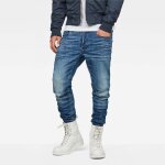 Pantalon g star d - staq 5 pocket slim l30 - coupe slim - bleu - homme
