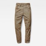 Pantalon gstar faroes mid boyfriend - marron - homme - skinny - taille haute Pantalon gstar faroes mid boyfriend - marron - homme - skinny - taille haute