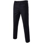Pantalon habillé homme sans pince À taille ajustable slim fit pantalon costume classique couleur unie ... Pantalon habillé homme sans pince À taille ajustable slim fit pantalon costume classique couleur unie ...