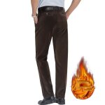 Pantalon hiver homme epais velours côtelé doublé polaire coupe droite pantalon stretch chaud couleur ... Pantalon hiver homme epais velours côtelé doublé polaire coupe droite pantalon stretch chaud couleur ...