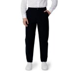 Pantalon homme bleu coton - armani exchange - gr77838 - fermeture clair - uni - t