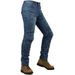 Pantalons hommes - femmes pantalon moto d�contract�e �quitation jeans moto avec protection d�tachablesbleu ...