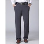 Pantalon homme l�ger stretch coupe droite taille standard business - insfity - gris - homme