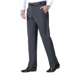 Pantalon homme - leoclotho - cargo - taille haute - gris - tissu � s�chage rapide
