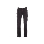 Pantalon homme multipoches - payper wear - west - coupe jeans  cinq poches - noir