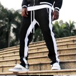 Pantalons hommes style europ�en et am�ricain version europ�enne du de jogging
