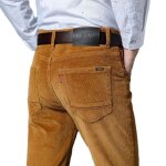 Pantalon homme velours c�tel� hiver - insfity - regular - couleur kaki