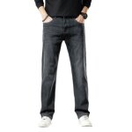 Pantalon en jeans homme - insfity - regular droite - stretch - effet dlav
