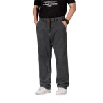 Pantalon en jeans homme relaxed fit taille elastique casual jean stretch grande taille effet délavé Pantalon en jeans homme relaxed fit taille elastique casual jean stretch grande taille effet délavé