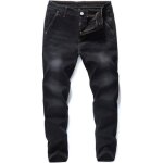 Pantalon jeans homme stretch droit grande taille - zewow - noir Pantalon jeans homme stretch droit grande taille - zewow - noir