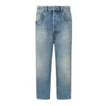 Pantalon jeans pepe jeans nils bleu homme - slim - 5 poches - fermeture boutonn�e et zipp�e