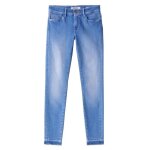 Pantalon jeans wonder light wash - salsa - skinny - femme - bleu