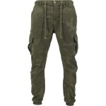 Pantalon de jogging cargo - urban classics - camo olive - respirant - poches lat�rales - homme