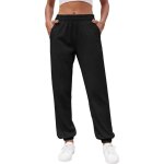 Pantalon jogging femme - chic - lastique - taille haute - poche - coton respirant