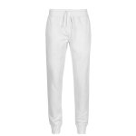 Pantalon jogging homme coupe slim - blanc - running - 2 poches  litalienne