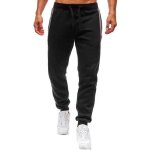Pantalon de jogging pour homme - funmoon - longueur totale - coton - taille �lastique - noir