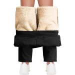 Pantalon de jogging homme - pants doublure polaire - noir