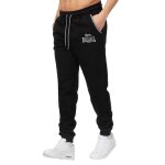 Pantalon de jogging - lonsdale - two tones - noir - 3xl - coupe rgulire - logo bicolore