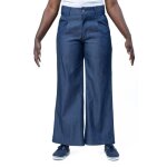Pantalon large jean denim unisexe basicworker