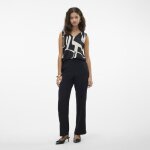 Pantalon large taille haute noir femme vero moda