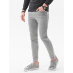 Pantalon long en jean - ombre - pour homme - gris