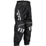 Pantalon moto cross enfant fly racing f - 16 - noir / blanc - 8 ans