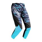 Pantalon moto cross swaps camo kid bleu pour moto enduro tt taille l enfant neuf