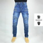 Pantalons de moto hommes motocross moto street jeans quipement de protection